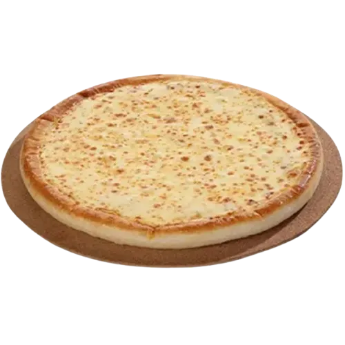 Cheezious Cheese Lover Pizza with mozzarella, cheddar and Parmesan over herb tomato sauce